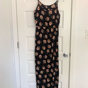 Floral maxi dress